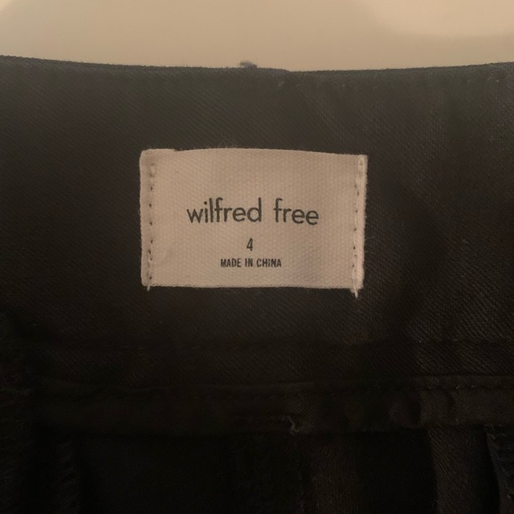 Wilfred Black Cargo Pants size 4 - Picture 2 of 7